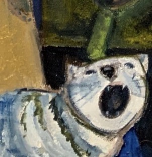 Detail of Ukrainian Christmas painting